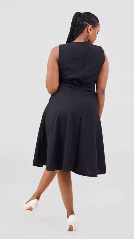 Silk House Collection Curvy Plus Size Brielle Dress - Black
