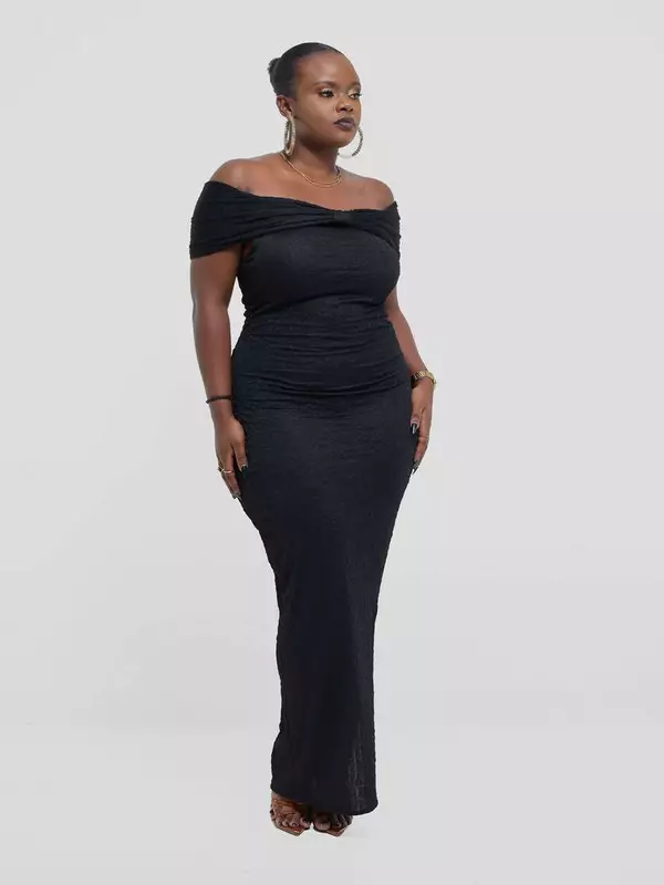 Silk House Collection Elora Dress - Black