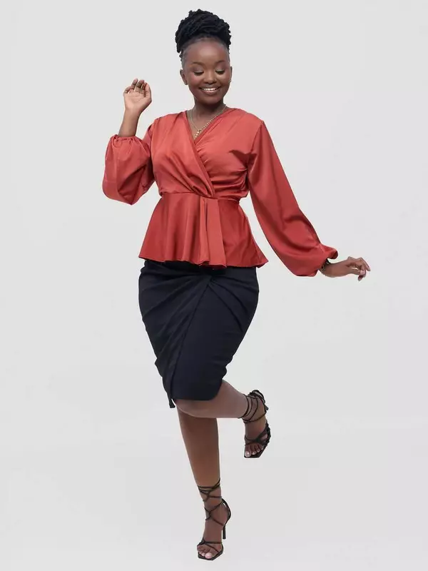Cindy Top - Burnt Orange