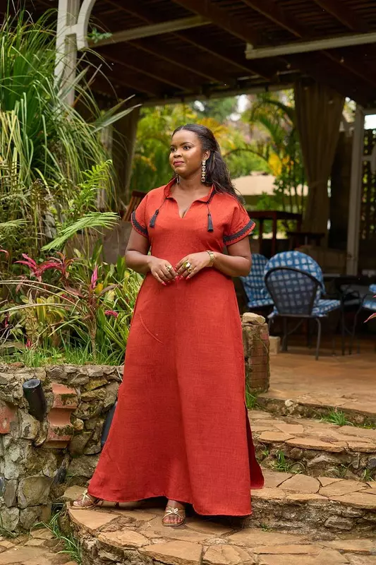 Iris Kaftan - Burnt Orange
