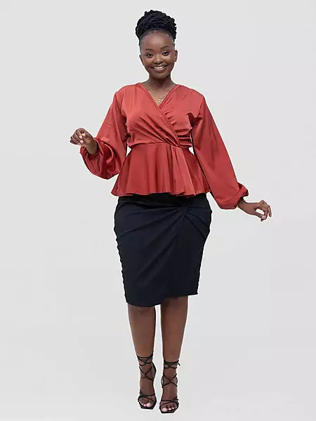 Cindy Top - Burnt Orange