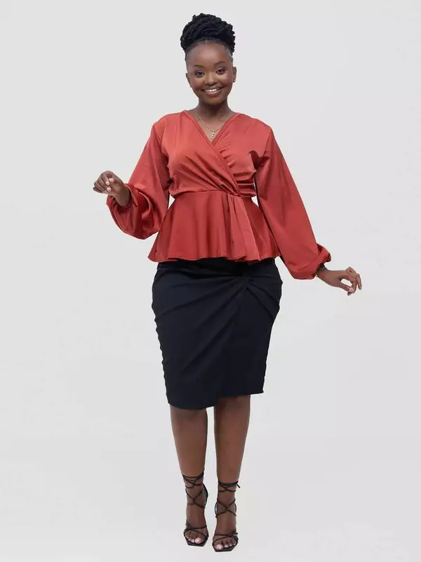 Cindy Top - Burnt Orange