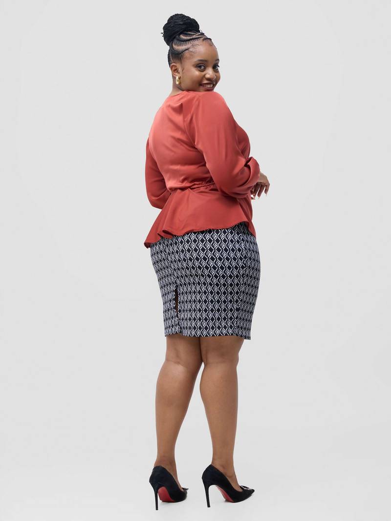 Raya Top - Burnt Orange