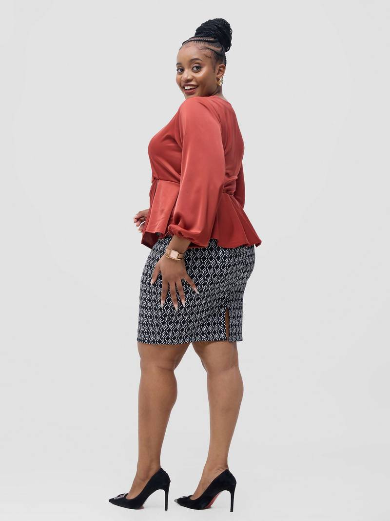 Raya Top - Burnt Orange