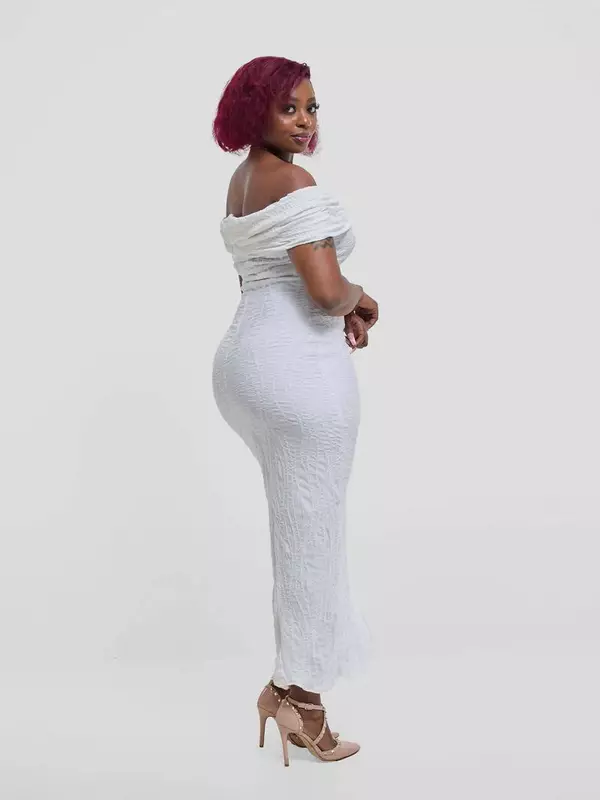 Silk House Collection Elora Dress - White