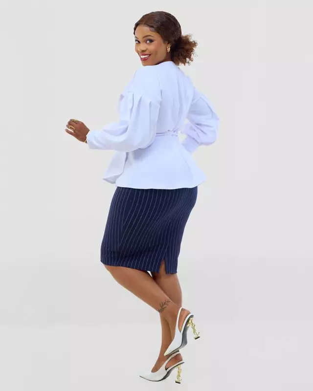 Silk House Collection Maya Top - White