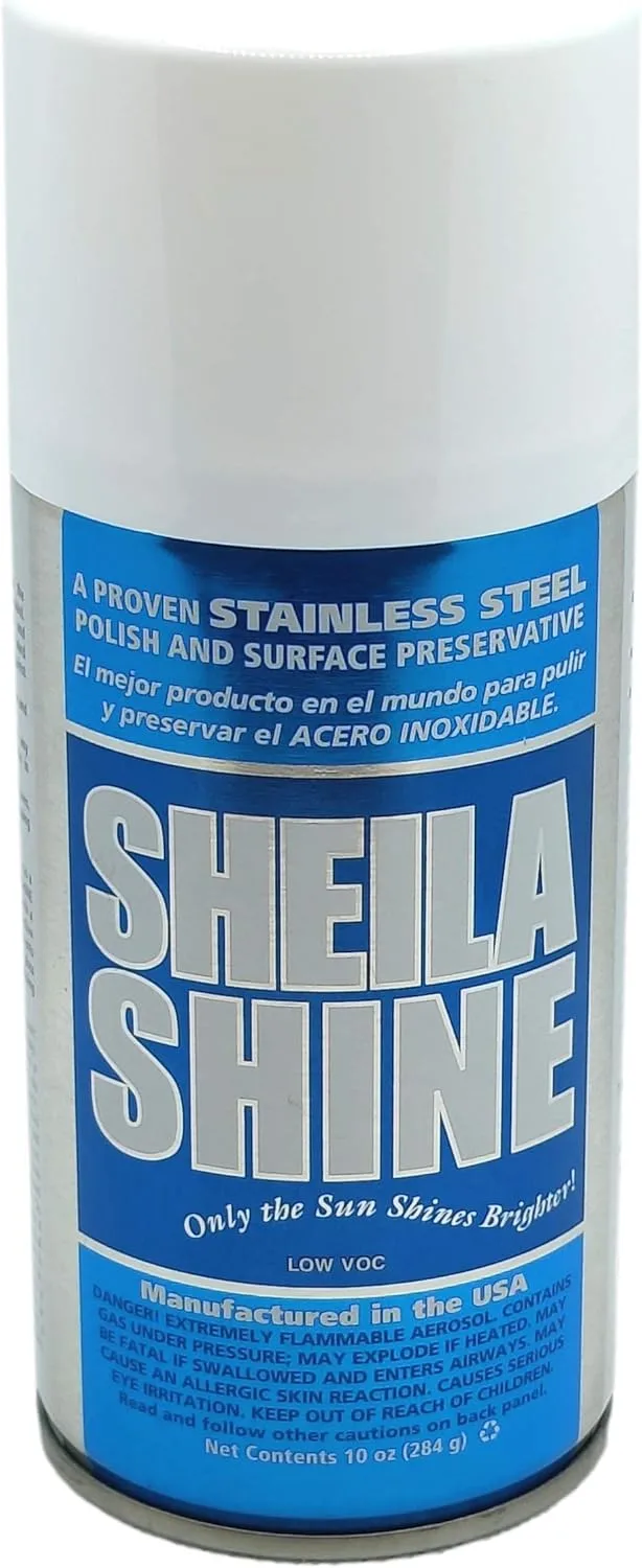 SHEILA SHINE Low VOC Stainless Steel Cleaner and Polish