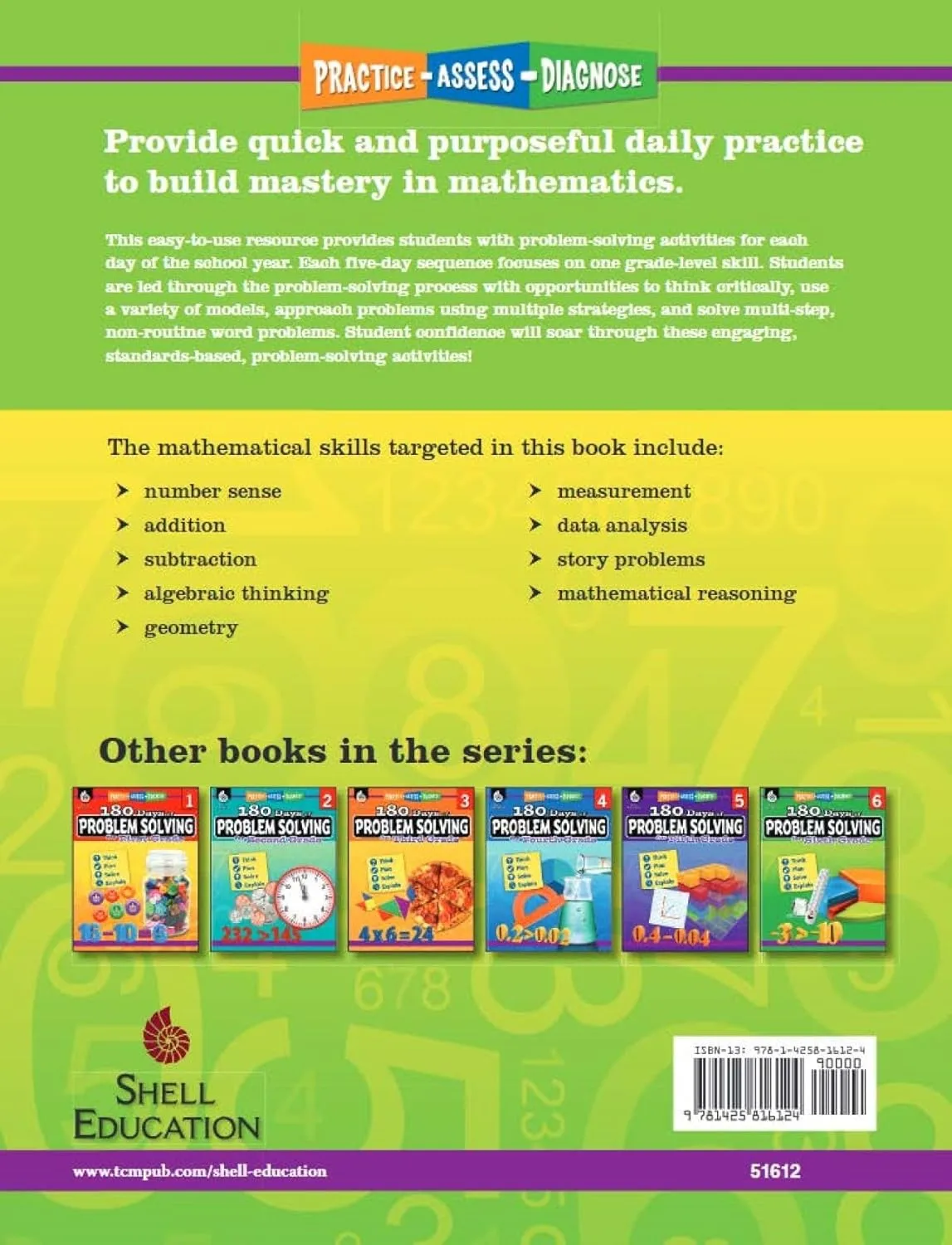 180 Days of Problem Solving for Kindergarten – Build Math Fluency with this Kindergarten Math Workbook (180 Days of Practice)