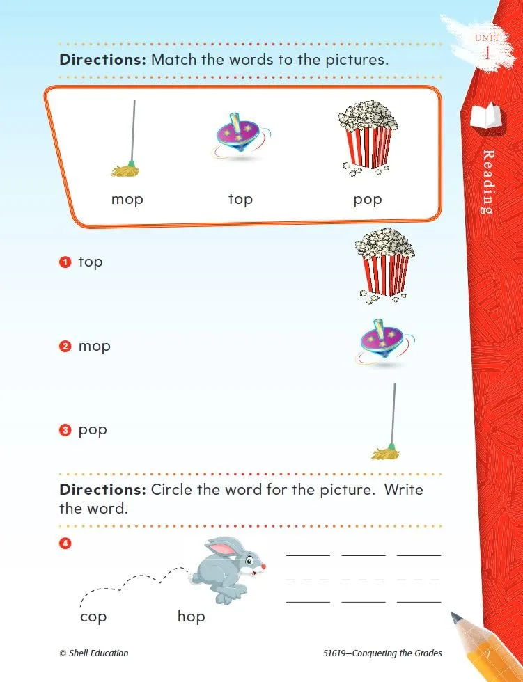 Conquering Kindergarten (Conquering the Grades) - Shell Education