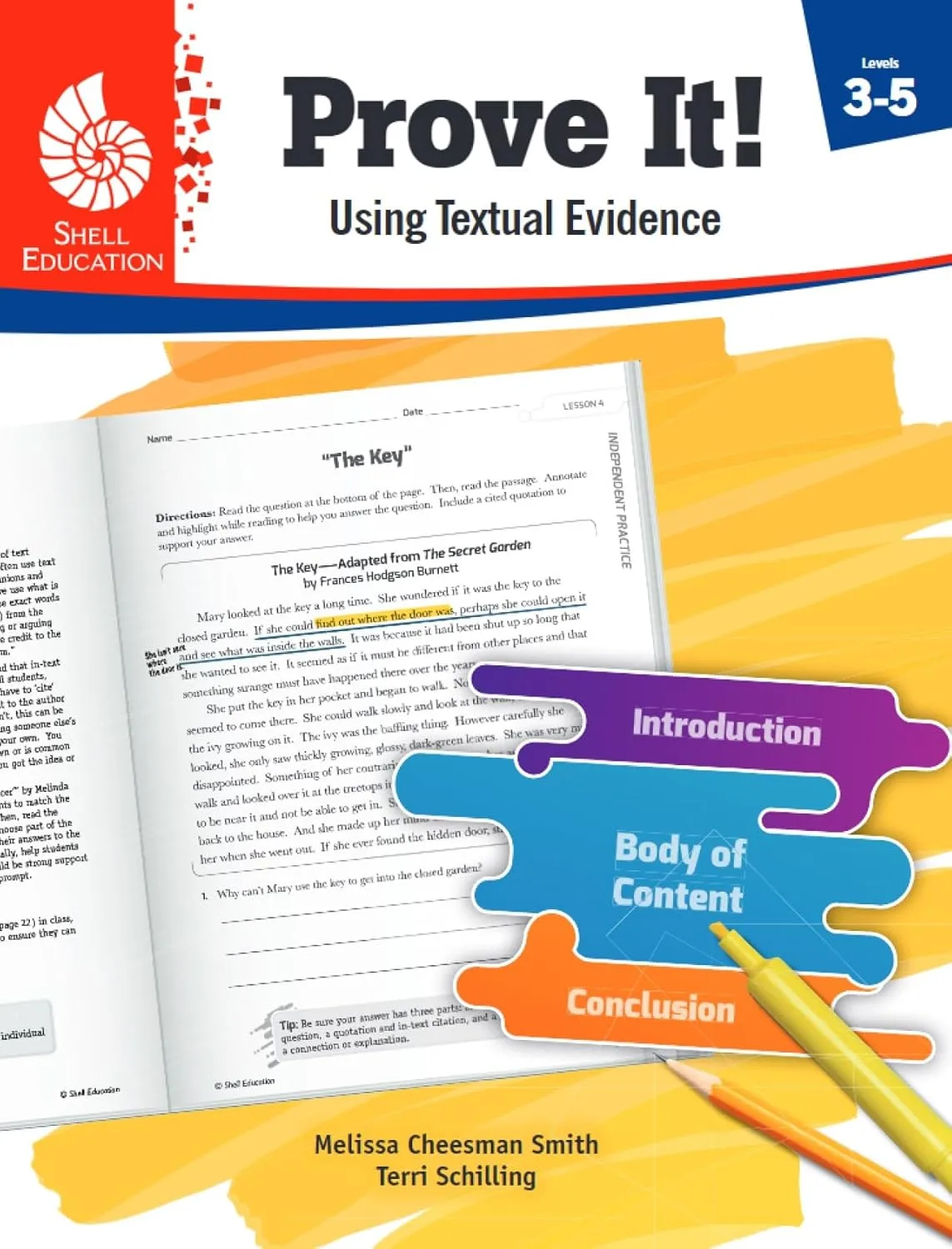 Shell Education Prove It! Using Textual Evidence, Grades 3-5