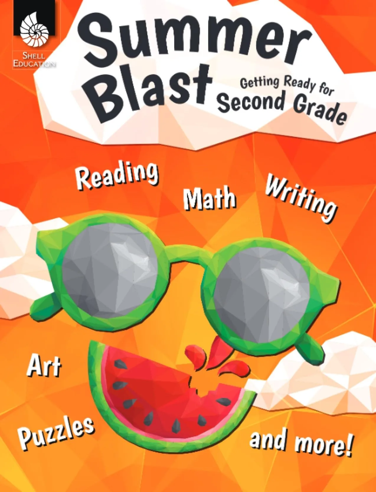 Summer Blast: Getting Ready for Second Grade – Full-Color Workbook for Kids Ages 6-8 - Reading, Writing, Art