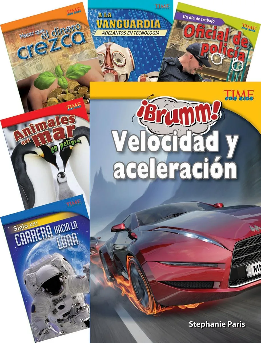 TIME FOR KIDS® Informational Text Grade 5 Spanish Set 1 10-Book Set (TIME FOR KIDS® Nonfiction Readers) (Spanish Edition)