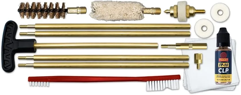 SHOOTER'S CHOICE Sectional Rod Gun Cleaning Kit
