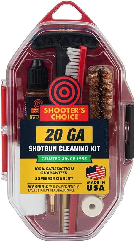 SHOOTER'S CHOICE Sectional Rod Gun Cleaning Kit