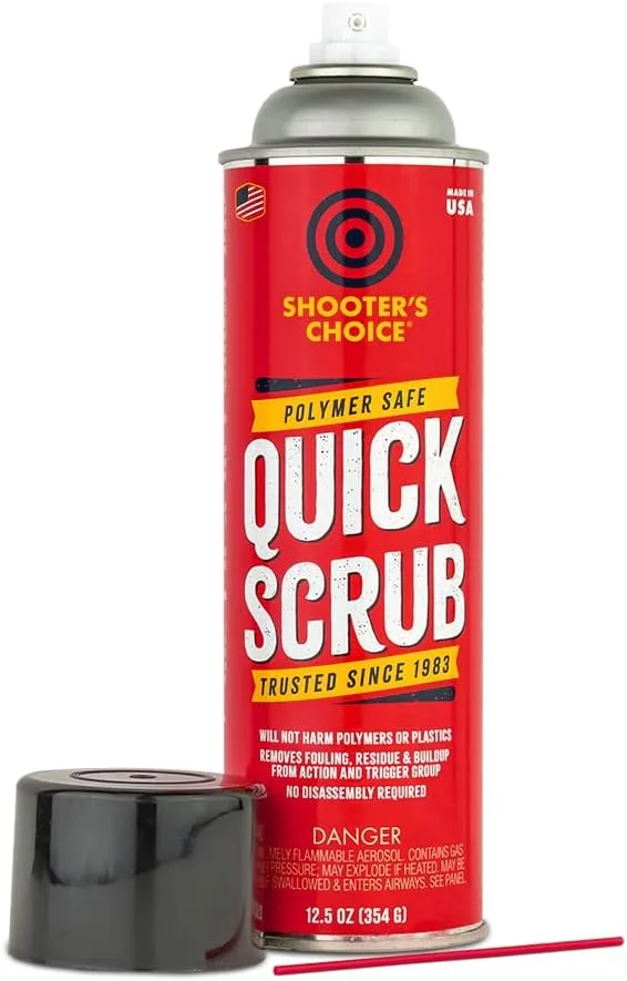 Shooter's Choice Polymer Safe Quick Scrub (12oz Aerosol)