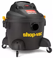 Shop-Vac 9653606 6 Gallon Contractor Series Wet/Dry Vacuum, 3.5 Peak HP, 7 Ft x 1.25 Inch Hose, 12 Ft Cord and Lock-On Hose