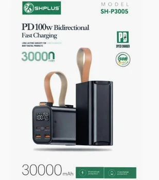 SHPLUS 100w, 30000 mah laptop and Phone charger power bank