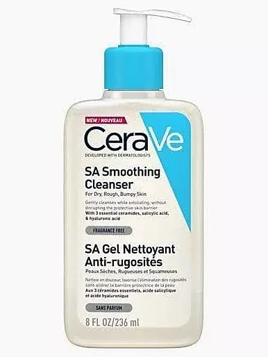 Cerave SA Smoothing Cleanser