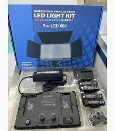 Professional Photo & Video Led Light Kit Pro Led 600(3200-6500k)