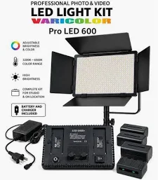 Professional Photo & Video Led Light Kit Pro Led 600(3200-6500k)