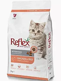 Reflex Kitten Food Chicken and Rice - 2Kg