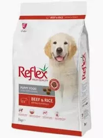 Reflex Puppy Food  Beef and Rice - 3kg