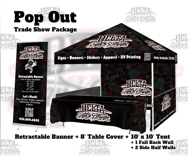 Pop Out - Trade Show Package