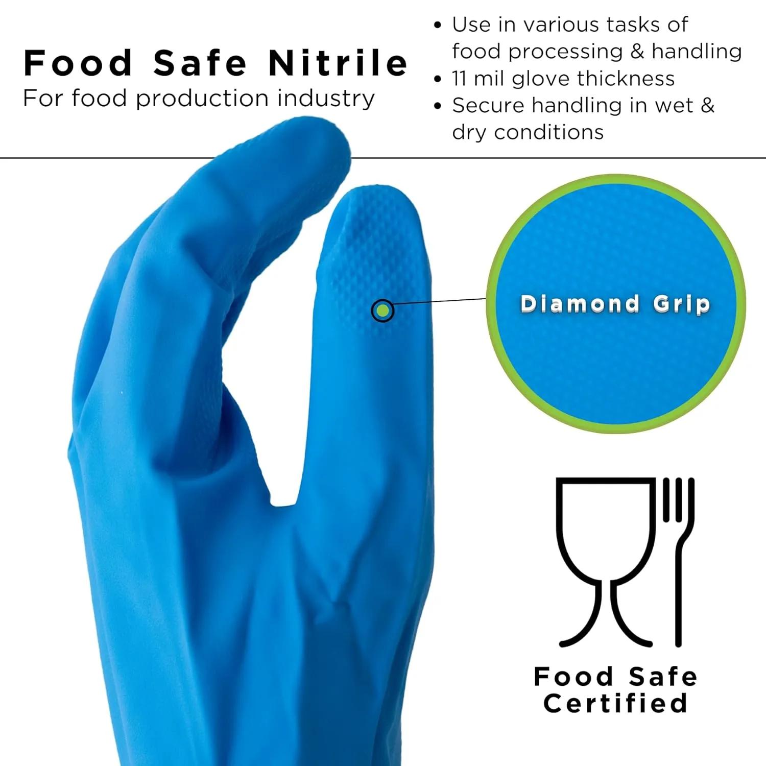 SHOWA 719B ChemRest Nitrile Chemical Resistant Glove