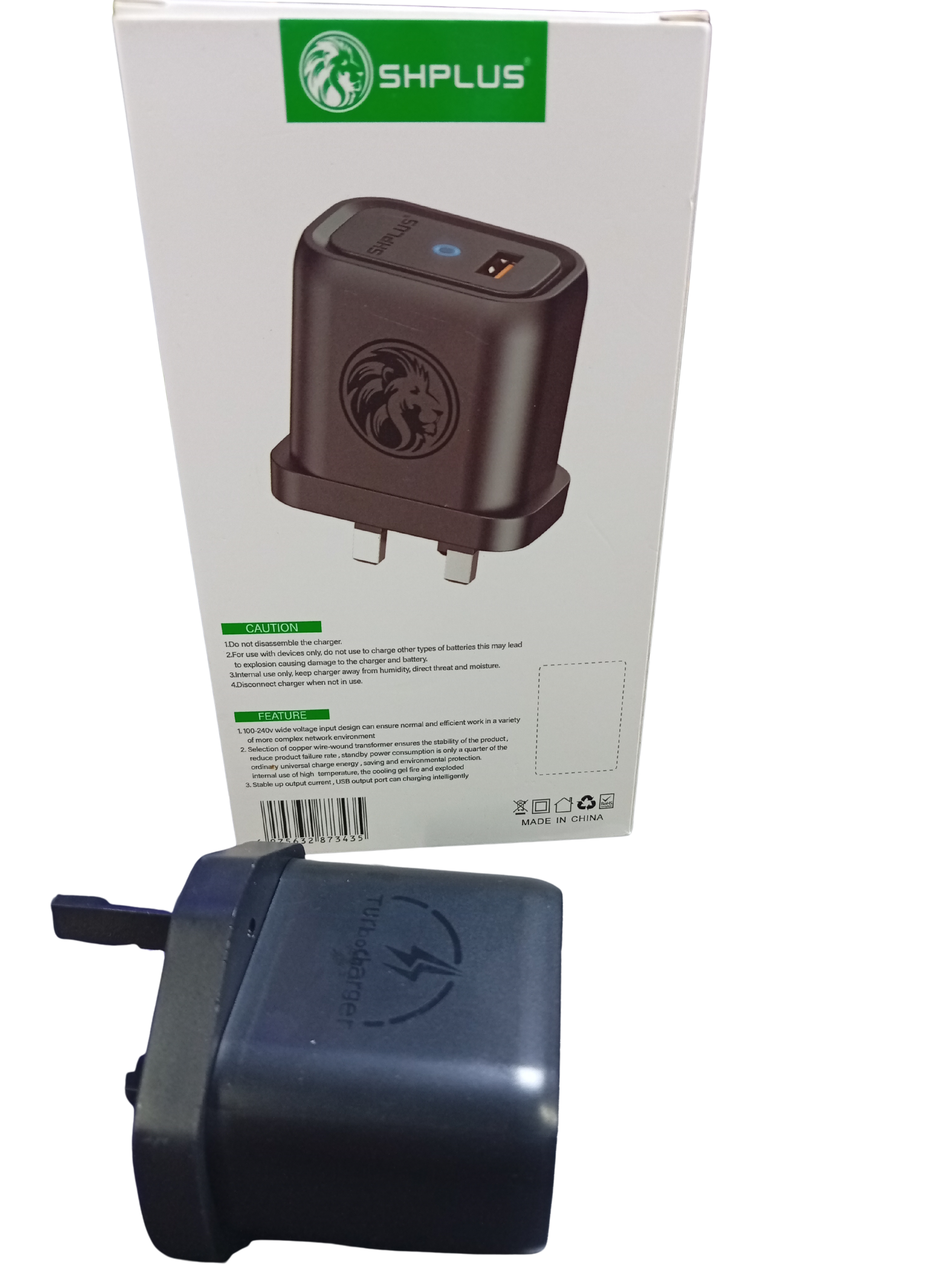 SHplus 62W Rapid And Fast Charger Usb Power Adapter(SH-A3526M)