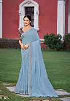 Shreya Linen Light Blue