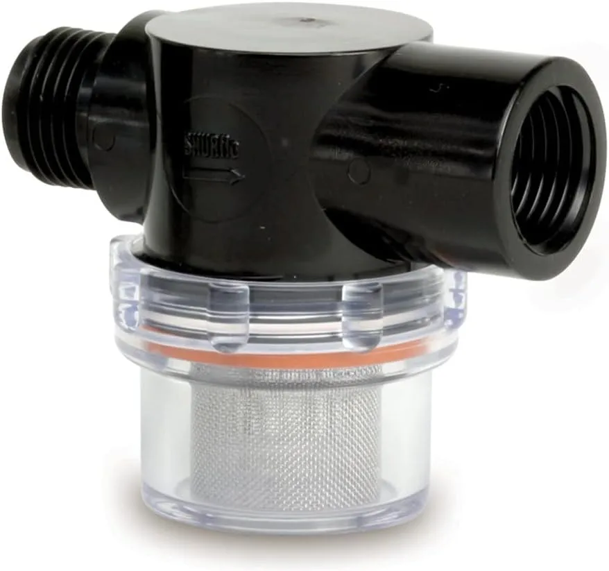 SHURFLO 182-200 Pre-Pressurized Accumulator Tank - 24 oz, Black