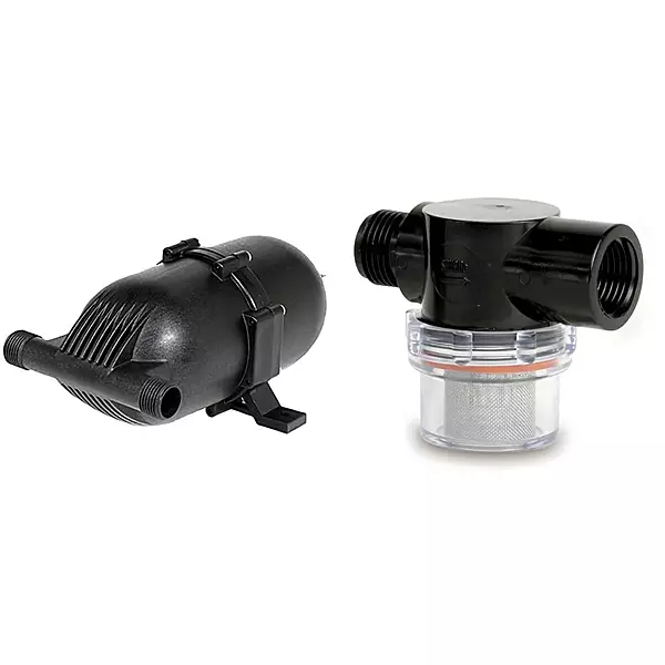 SHURFLO 182-200 Pre-Pressurized Accumulator Tank - 24 oz, Black