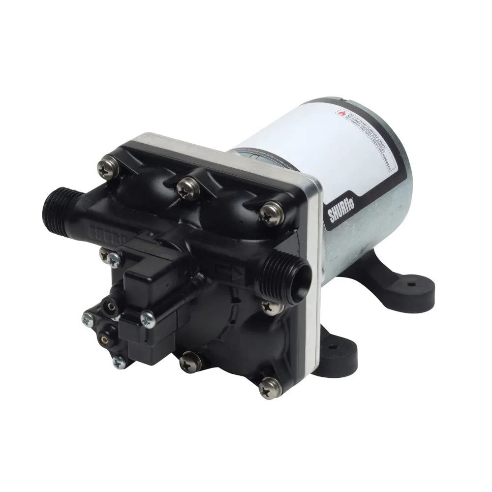 PENTAIR SHURFLO 4008-101-E65 3.0 Revolution Water Pump, Grey
