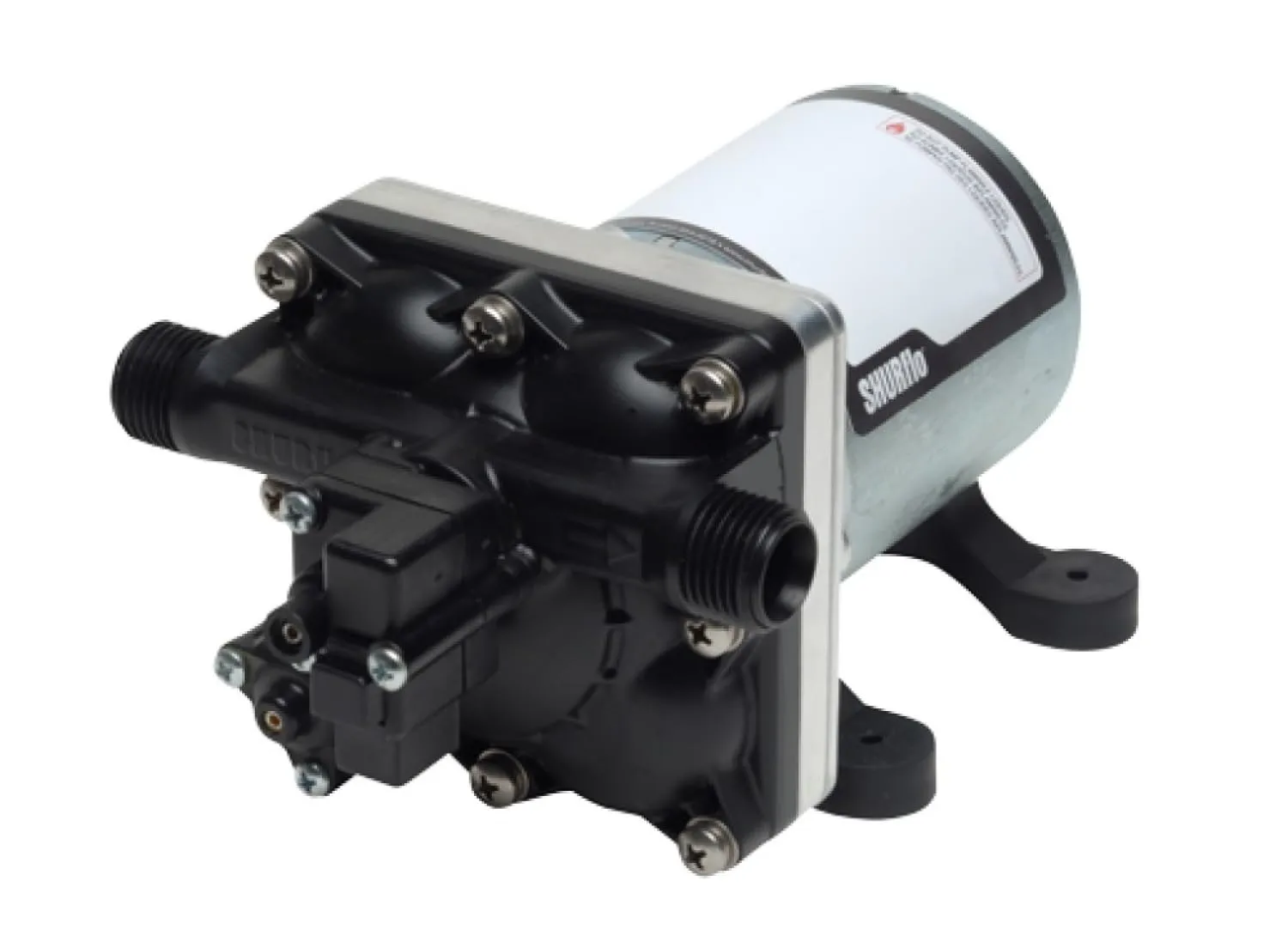 PENTAIR SHURFLO 4028-100-E54 12V Revolution Water Pump, 2.3 GPM, 50 PSI