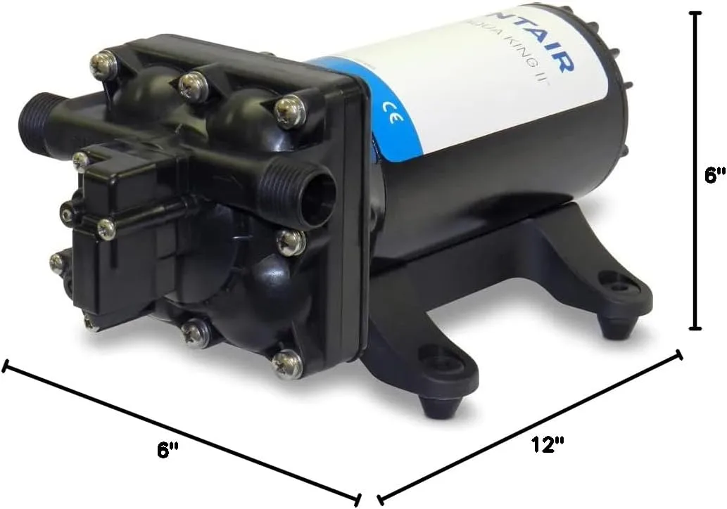Shurflo by Pentair AQUA KING  II Premium Fresh Water Pump - 12VDC, 4.0 GPM