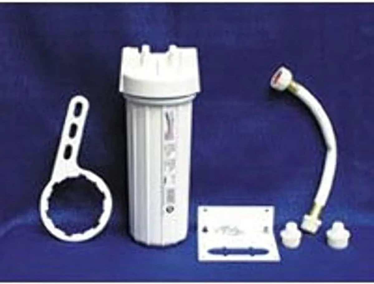 SHURFLO RV-10UC-A 10in Housing Assembly for RV, 3/8in NPT-F Ports