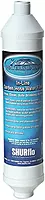 Shurflo by Pentair Quad-Stage Bacteriostatic KDF/Carbon In-Line City Water Entry Filter w/Garden Hose Ends