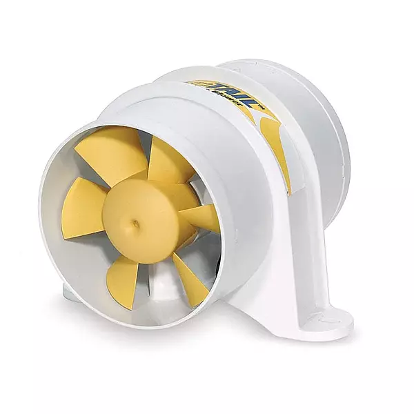 Shurflo by Pentair Yellowtail™ 4" Marine Blower - 12 VDC, 215 CFM