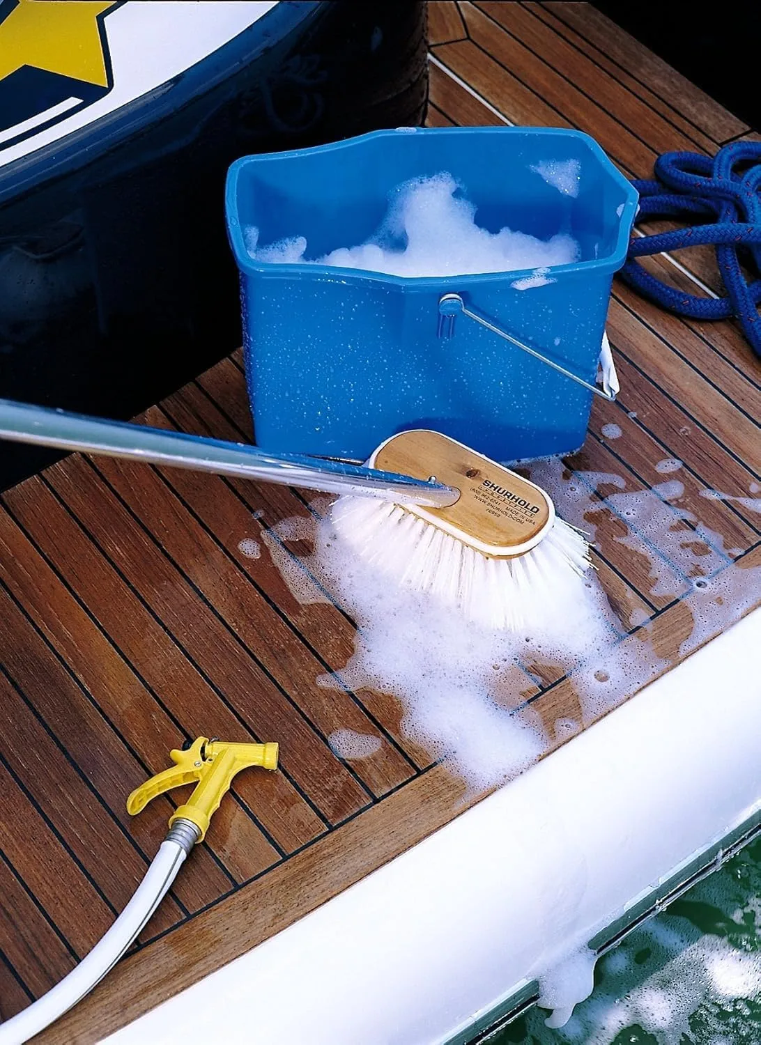 SHURHOLD 10" Deck Brush (Shur-Lok)
