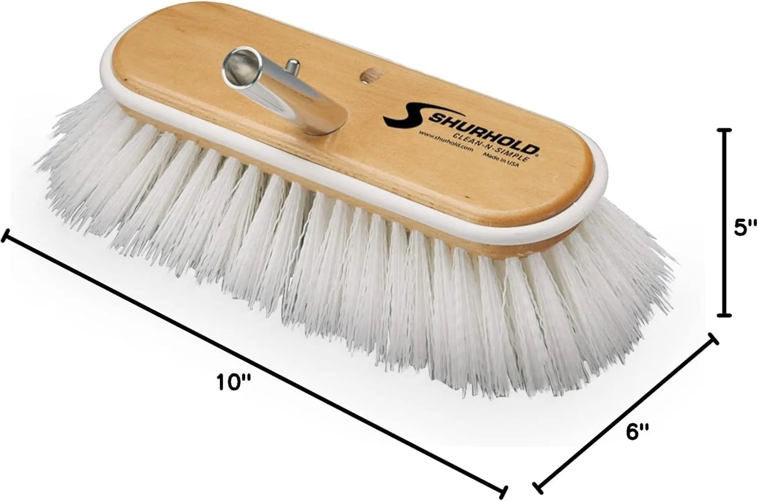 SHURHOLD 10" Deck Brush (Shur-Lok)