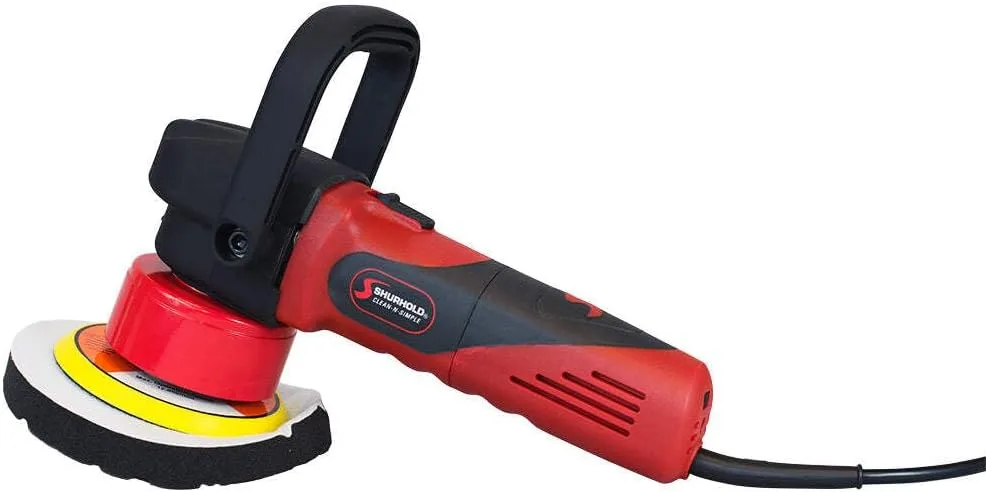 Shurhold 3100 Dual Action Polisher Buffer, Car Buffer and Boat Polishing Machine with Standard Side Handle and 20ft Long