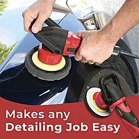 Shurhold 3101 Dual Action Random Orbital Car Boat Buffer Polisher Starter Kit with 16oz Pro Polish Wax & Sealant