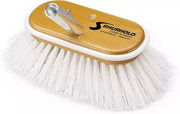 SHURHOLD 6" Deck Brush (Shur-Lok Flared Angled Head)