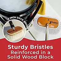 SHURHOLD 6" Deck Brush (Shur-Lok Flared Angled Head)