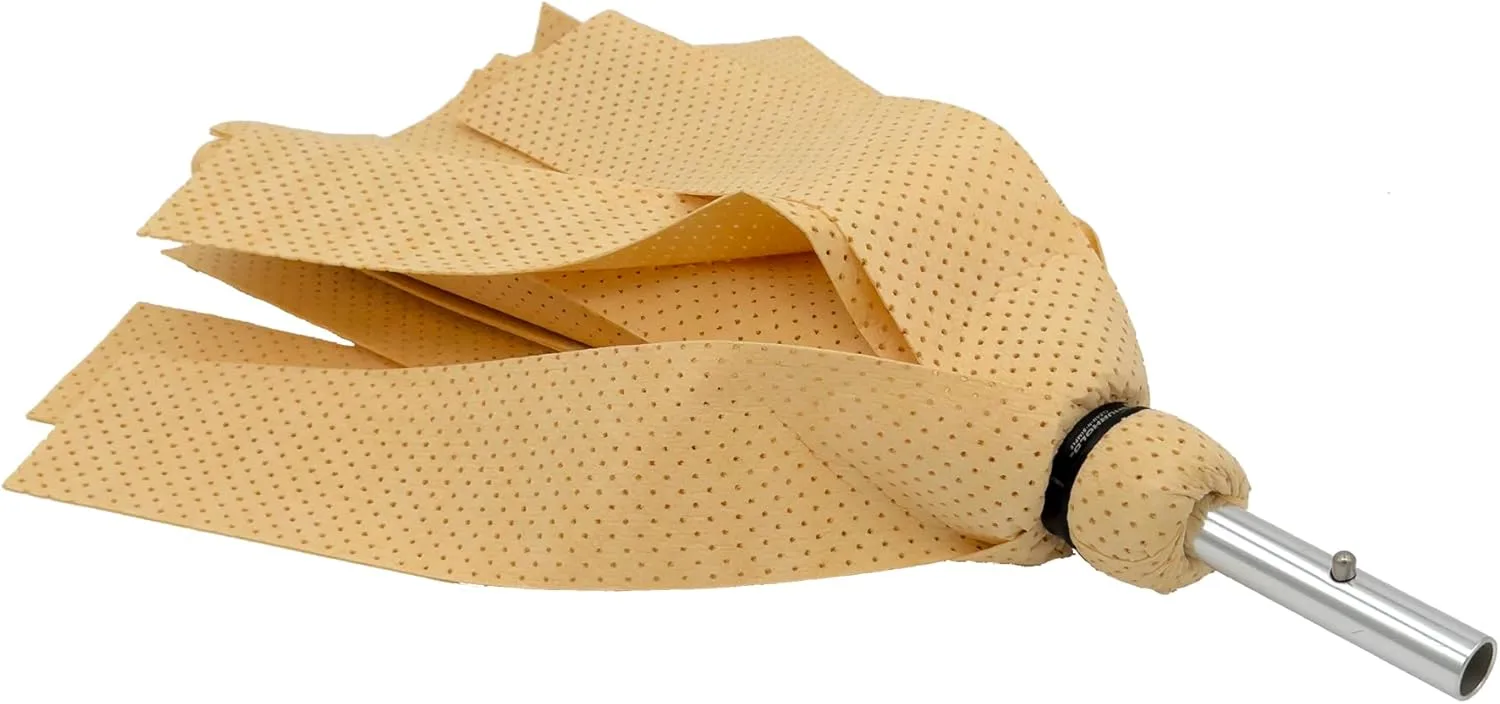 SHURHOLD Deluxe Water Sprite Chamois Heavy Duty Mop with Highly Absorbent 2 7/8" Wide PVA Strips