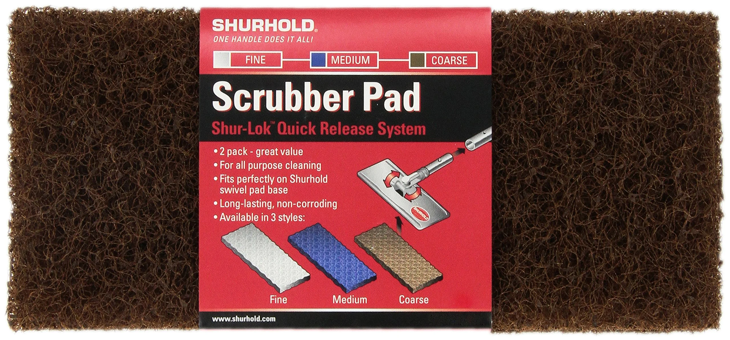 Shurhold Shur-LOK Scrubber Pad (2-Pack)