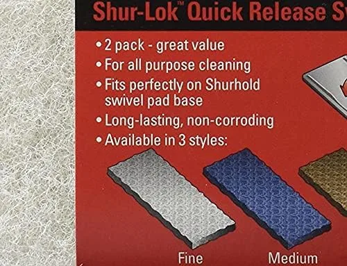Shurhold Shur-LOK Scrubber Pad (2-Pack)