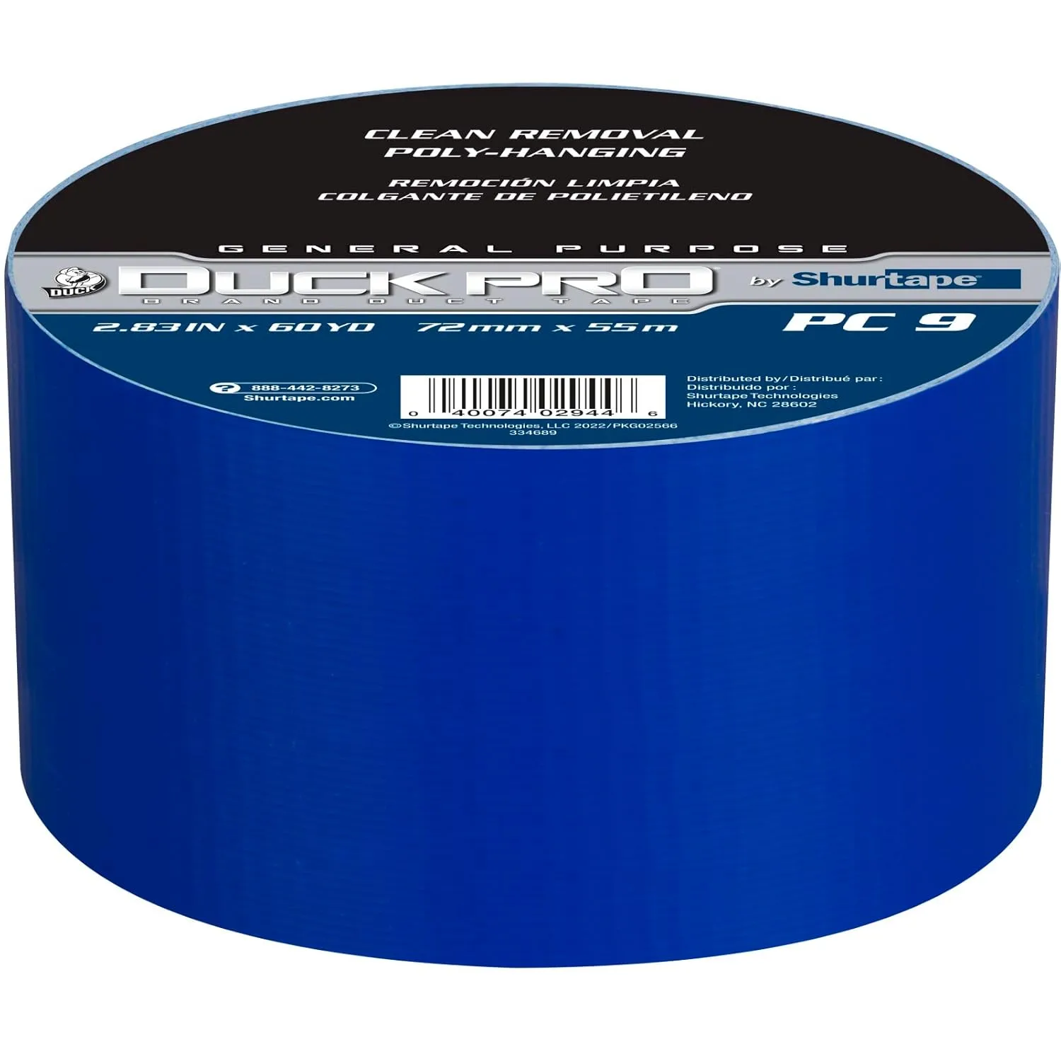 Shurtape Duck Pro Contractor Grade Colored Cloth Duct Tape