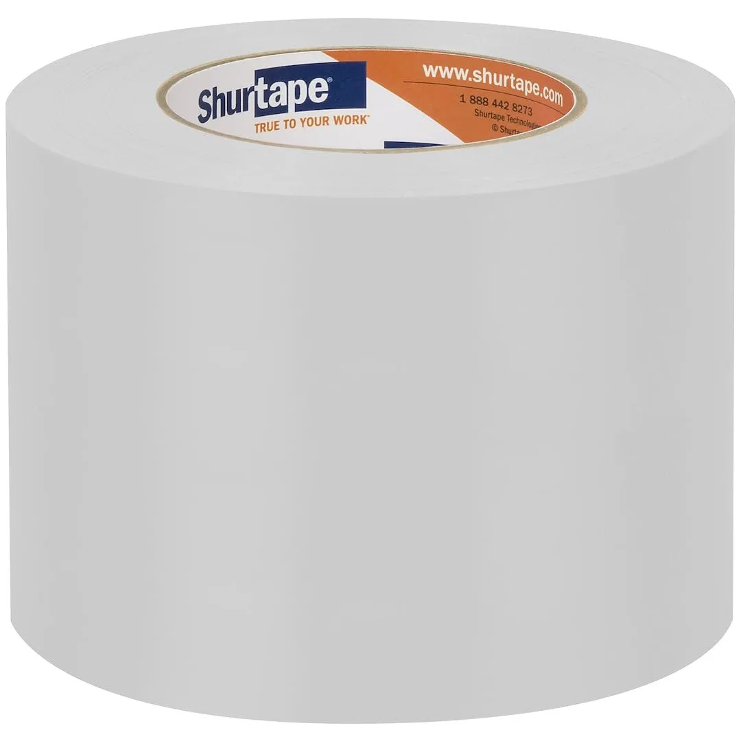 Shurtape UV-Resistant Marine Heat Shrink Tape - 96MM x 55M Roll - Straight Edge White