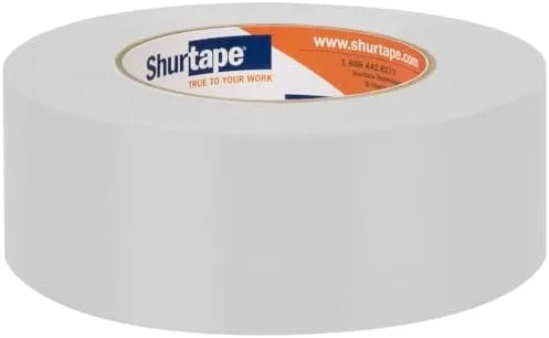Shurtape UV-Resistant Marine Heat Shrink Tape - 48MM x 55M Roll - Serrated Edge White